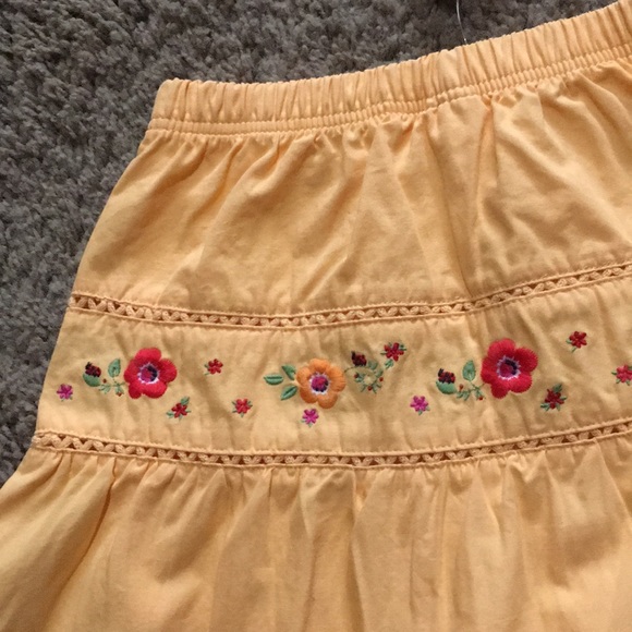 NWTs Vintage Gymboree “Fiesta Del Sol” elastic waist skort Sz 4T - Picture 3 of 10